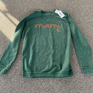 Miami Men’s Green Long Sleeve Shirt